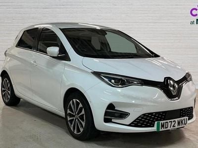 Used Renault Zoe GT-Line 100 kW (136 HP) 2022 White Hatchback