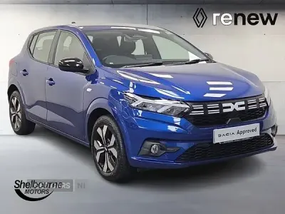 Novo Dacia Sandero Journey 2026 Azul Citadino