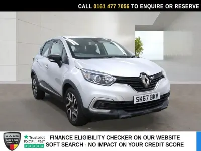 Used Renault Captur Dynamique 90 HP (66 kW) 2017 Silver SUV