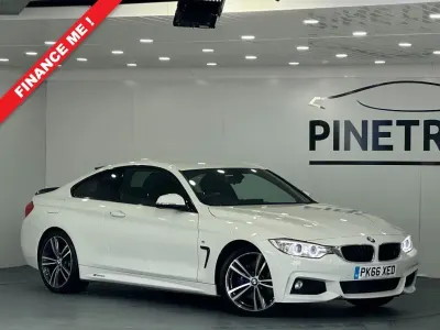 Used BMW 420 M Sport 190 HP (139 kW) 2016 White Coupe