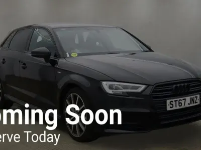 Used Audi A3 Black Edition 150 HP (110 kW) 2017 Black Hatchback