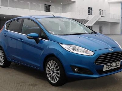 Used Ford Fiesta Titanium 2014 Blue Hatchback
