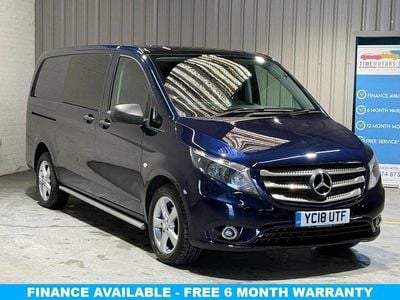 Blue Used 2018 Mercedes Vito Van | £13,985 (Good price)