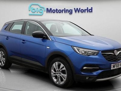 Used Vauxhall Grandland X Sport 131 HP (96 kW) 2019 Blue SUV