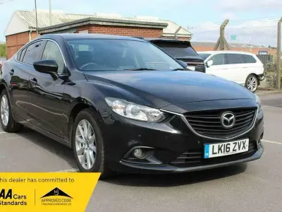Used Mazda 6 2016 Black Sedan