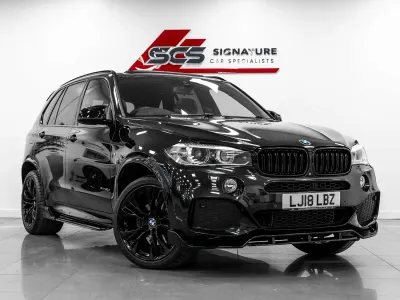 Used BMW X5 M Sport 313 HP (230 kW) 2018 Black SUV