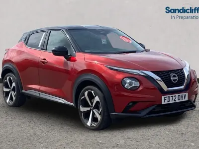 Used Nissan Juke Tekna 114 HP (83 kW) 2022 Red SUV
