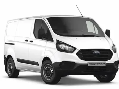 Used Ford Transit Custom 105 HP (77 kW) 2019 White Van