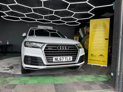 Begagnad Audi Q7 S-Line 2017 Vit SUV