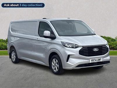 Used Ford Transit Custom Limited 136 HP (100 kW) 2024 Silver Van