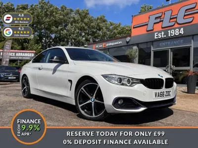Used BMW 420 Sport Line 184 HP (135 kW) 2017 White Coupe