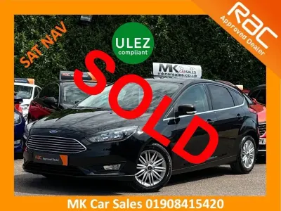 Used Ford Focus Zetec 125 HP (91 kW) 2018 Shadow black Hatchback