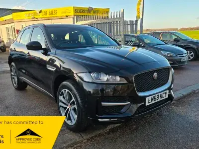 Used Jaguar F-Pace R-Sport 180 HP (132 kW) 2018 Black SUV