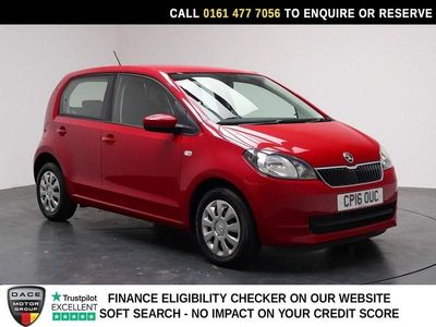 Used Skoda Citigo SE 60 HP (44 kW) 2016 Red Hatchback