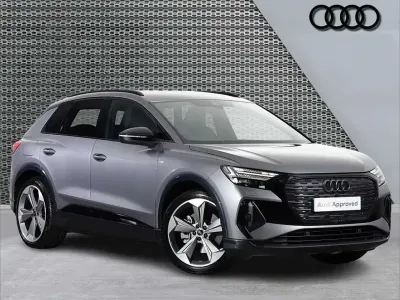 New Audi Q4 e-tron Black Edition 206 kW (281 HP) 2026 Grey SUV