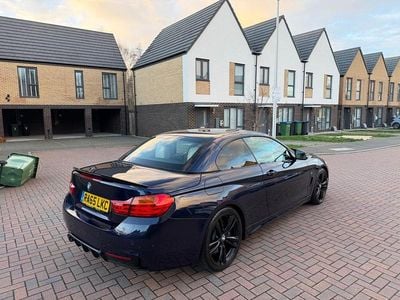 Used BMW 430 Cabriolet M Sport 2015 Blue Cabriolet