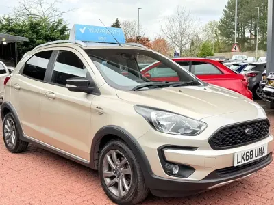 Second-hand Ford Ka Plus Active 85 CP (62 kW) 2018 Argintiu Hatchback
