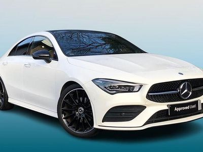 White Used 2022 Mercedes CLA180 AMG Line Premium Plus Sedan | £26,495 (A bit pricey)
