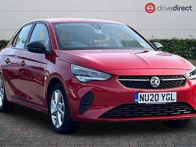 Used Vauxhall Corsa 75 HP (55 kW) 2020 Red Hatchback