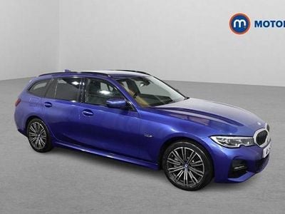 Used BMW 330e M Sport 292 HP (214 kW) 2021 Blue Estate
