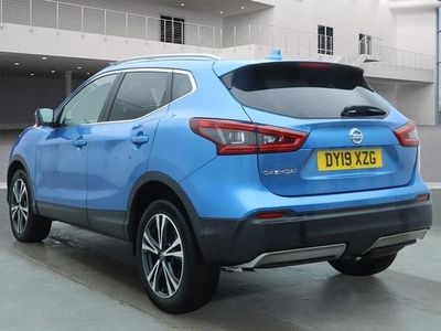 Used Nissan Qashqai N-Connecta 115 HP (84 kW) 2019 Vivid blue SUV