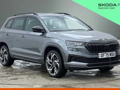 Used Skoda Karoq SportLine 150 HP (110 kW) 2025 Graphite grey metallic SUV