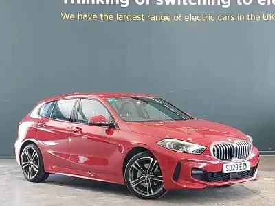 Used BMW 118 M Sport 136 HP (100 kW) 2023 Red Hatchback