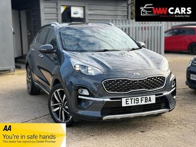 Used Kia Sportage 177 HP (130 kW) 2019 Grey SUV