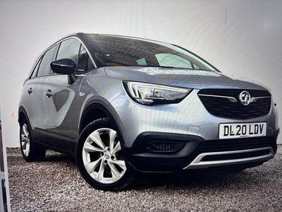 Used Vauxhall Crossland X Business Edition 130 HP (95 kW) 2020 Grey SUV