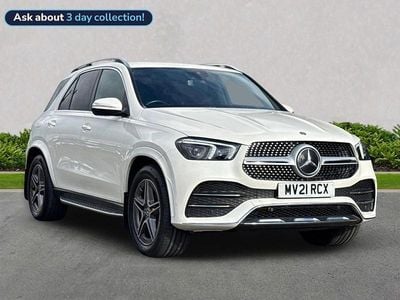 White Used 2021 Mercedes GLE350 AMG line Estate | £39,045 (Super price)
