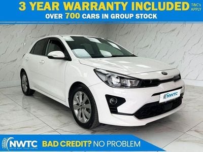 White Used 2021 Kia Rio Hatchback | £7,695 (Fair price)