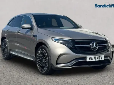 Used Mercedes EQC400 AMG Line Premium 300 kW (408 HP) 2022 Silver SUV