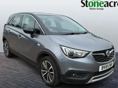 Used Vauxhall Crossland X Elite 120 HP (88 kW) 2018 Grey SUV