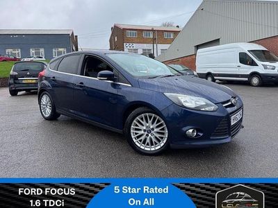 Blue Used 2012 Ford Focus Zetec Hatchback | £2,495 (Fair price)