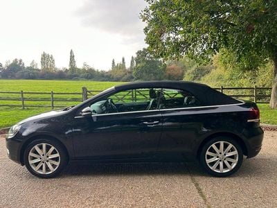 Black Used 2013 VW Golf Cabriolet SE Cabriolet | £5,490 (Fair price)
