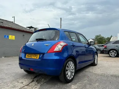 Used Suzuki Swift SZ3 94 HP (69 kW) 2010 Blue Hatchback