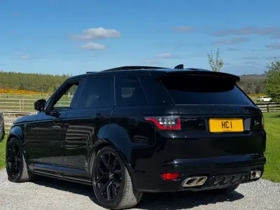 Used Land Rover Range Rover Sport SVR 2018 Black SUV