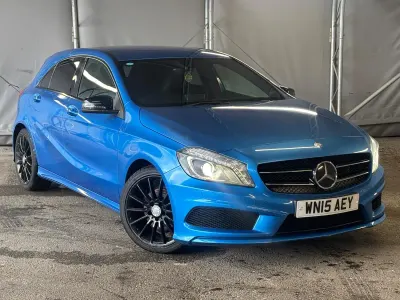Used Mercedes A180 AMG 2015 Blue Hatchback