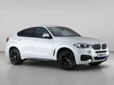 Used BMW X6 M Sport 313 HP (230 kW) 2018 White SUV