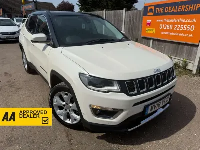Usado Jeep Compass Limited 140 CV (102 kW) 2018 Blanco SUV