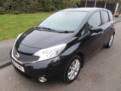 Used Nissan Note Tekna 90 HP (66 kW) 2014 Black Hatchback