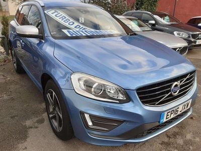 Blue Used 2016 Volvo XC60 R-Design SUV | £8,771 (Fair price)