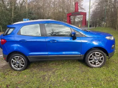 Used Ford Ecosport Titanium 125 HP (91 kW) 2015 Blue SUV