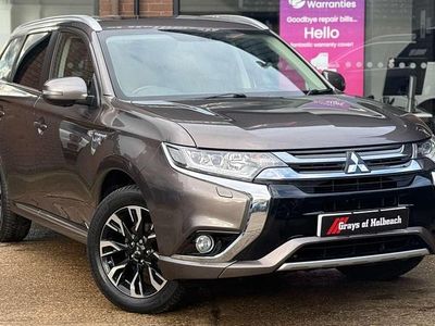 Used Mitsubishi Outlander P-HEV 2016 Brown Estate