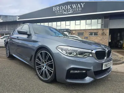 Used BMW 530 M Sport 2017 Blue Sedan