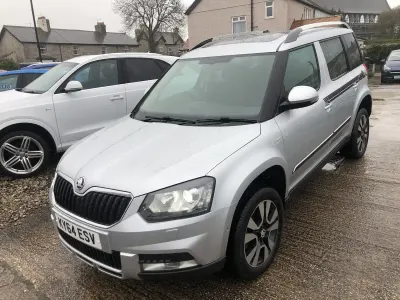Used Skoda Yeti LAURIN & KLEMENT 140 HP (102 kW) 2014 Silver SUV