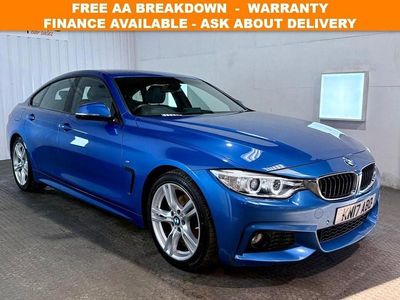 Used BMW 420 M Sport 190 HP (139 kW) 2017 Blue Coupe