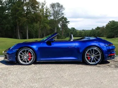 Usado Porsche 911 Carrera S Cabriolet 450 HP (330 kW) 2019 Azul Cabrios