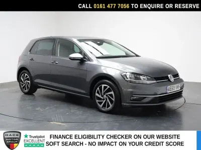 Used VW Golf VII Match 115 HP (84 kW) 2019 Grey Hatchback