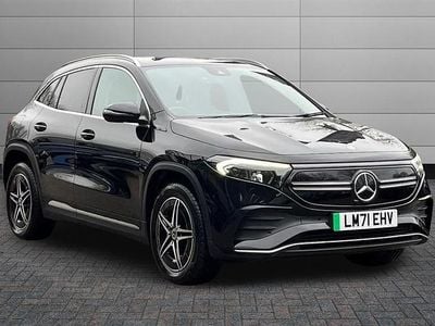 Cosmos black Used 2021 Mercedes EQA250 AMG line SUV | £17,690 (Good price)